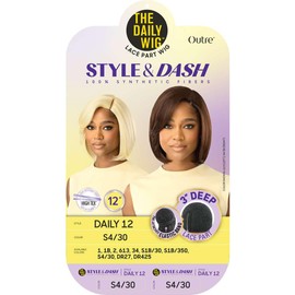 Outre The Daily Wig - Style & Dash - Daily 12 (DARK BROWN 2)