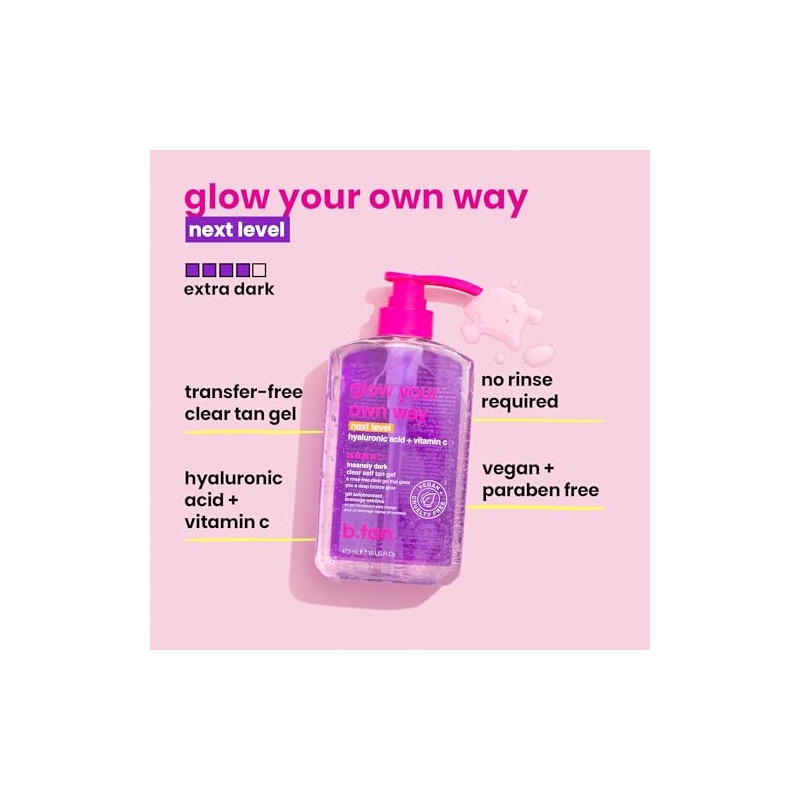 B.Tan Glow Your Own Way - Next Level Self Tan