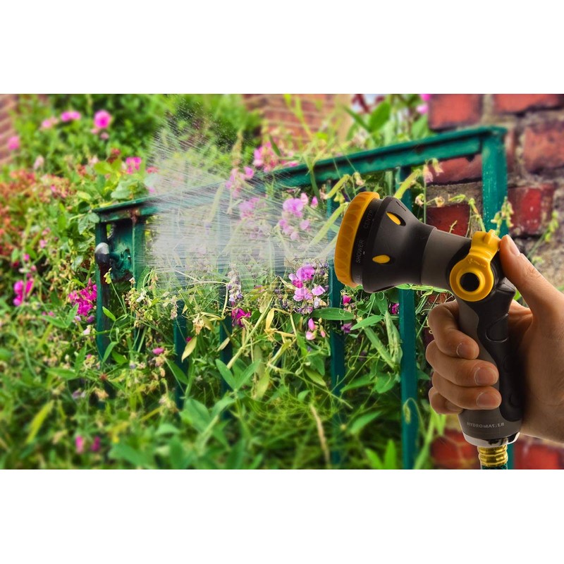 HYDRO MASTER Adjustable Water Gun, Garden Hose Nozzle and Spray