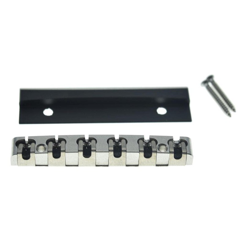 KAISH Stainless Steel Guitar Nut Electric Guitar Roller Nut for