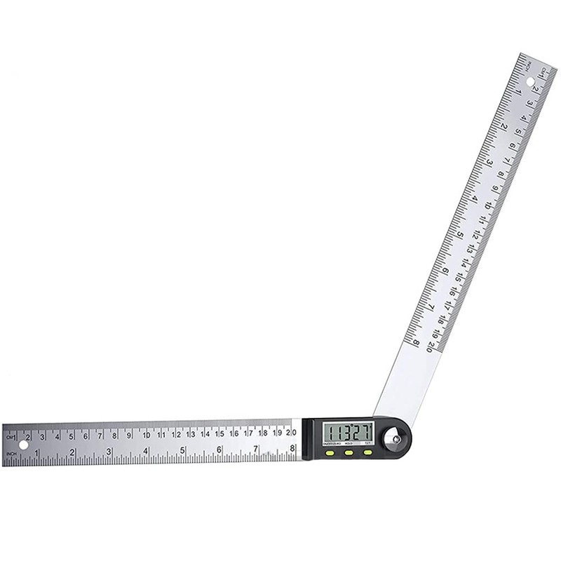 ANCLLO Digital Angle Finder Ruler 8 inch/200mm Digital Protractor with