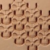 Sellos de piel con diseño de calavera, para tallar, herramientas