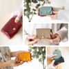 Raficaro Women's Mini Wallet, Coin Purse, Italian Leather, Genuine Leather,