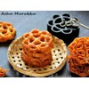 FLORA AND CO Stainless Steel Non Stick Rose Murukku Cookie