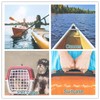 Lyfengdeam 2 Pack Kayak Carry Handles,Kayak Molded Webbing Handle with