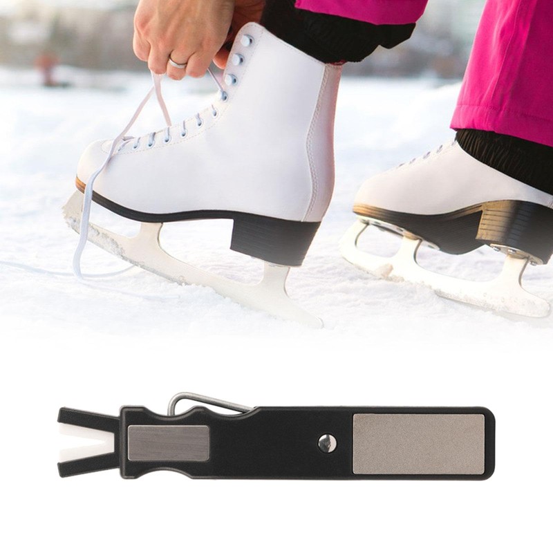 Harilla Ice Skate Sharpener, Tip Puller, Maintenance, Grinder, Stone Edge