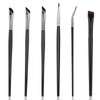 6 Pieces Eyeliner Brush Set, Precision Gel Eye Liner, Angled