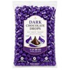 Foil Wrapped Dark Chocolate Candy Pieces Bulk Bag - 5