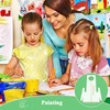 Disposable Aprons for Kids 100PCS - Plastic Aprons Small Clear
