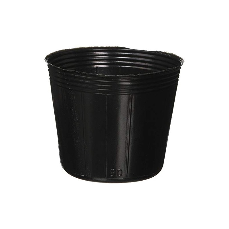 Dai-ichi Vinyl Poly Pot [Black] (Pack of 20) 3.5"