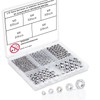 170 Piece Hex Nut Assortment M3 M4 M5 M6 M8