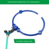 ZZM 360°Tree Water System Tree Watering Ring Circle Sprinkler and