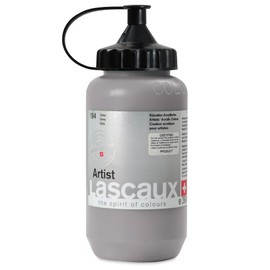 Lascaux Artist Acrylics - Grey, 390 ml Tube