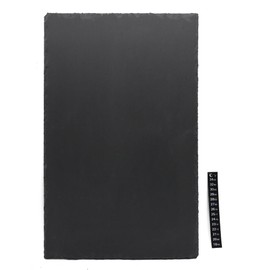 Slate Tiles for Reptiles, Food Bowl Dish Feeding Slate Tortoise Habitat Accessories for Reptiles Tank (40 x 25 cm)