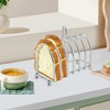 Toast Rack Stand Holder, 6 Slice Stainless Steel Toast Rack