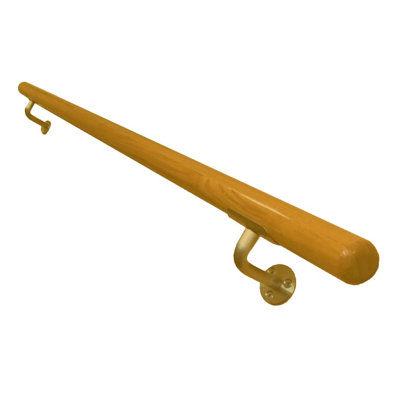 Ballet Barre Single Bar 4 FT Long 2.0” Diameter Gold,