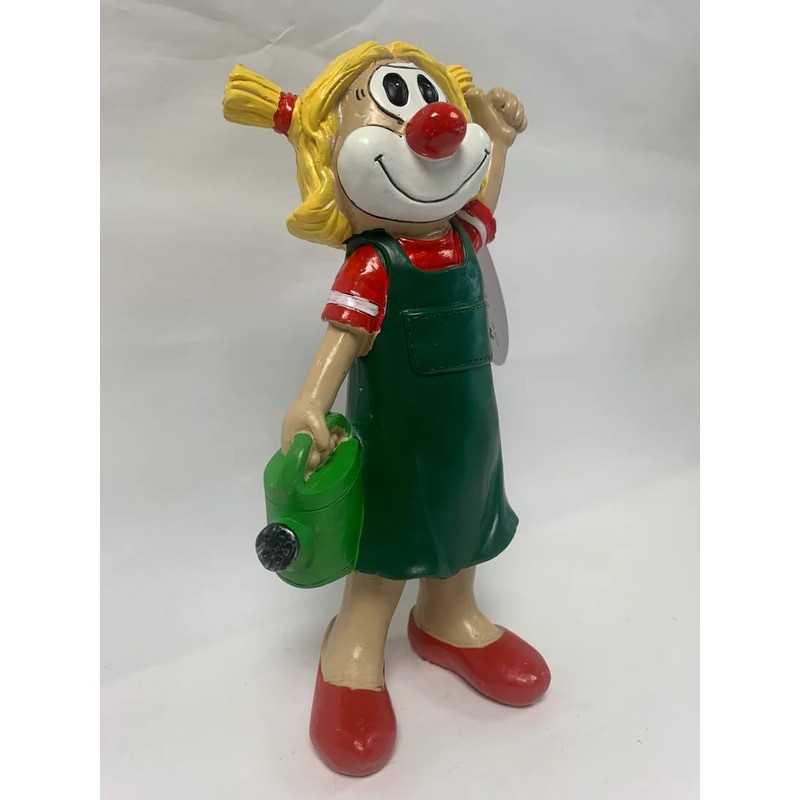 Oberle Die Schmitzens' Clown - The Paulinchen Carnival Colourful Hand-Painted
