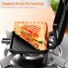 Breakfast Sandwich Maker, Non-Stick Grilled Sandwich and Panini Maker Pan