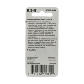 Bussmann (BP/FLD-80-RP) 80 Amp Bolt-on Fusible Link with 9/16" Bolt Terminal