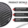 Anyhut Car Cup Holder Coaster, 2 PCS Carbon Fiber Non-Slip