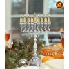Ner Mitzvah Pre Filled Hanukkah Menorah Oil Cups, 100% Olive