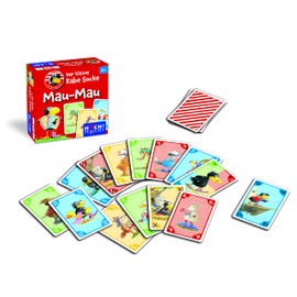 HUCH! The Little Raven Sock Mau Children's Game, Card Game, 11 x 4 x 11 cm