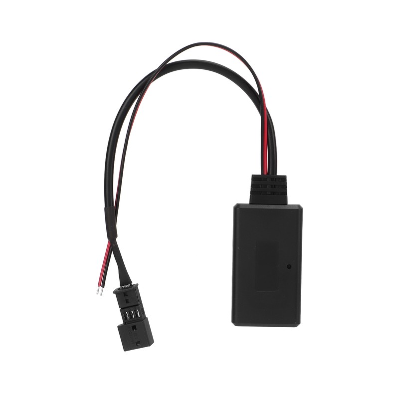 Car Bluetooth5.0 AUX Module 3Pin ABS Black Wearproof Replacement for