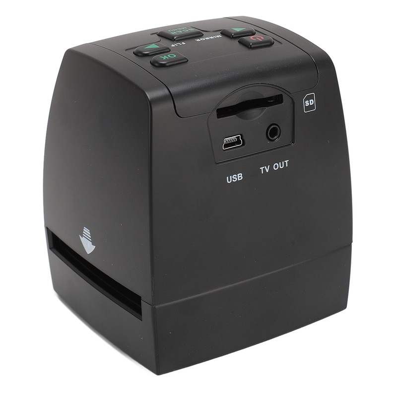 Film and Slide Scanner 22MP Interpolation 2.4 Inch LCD Screen
