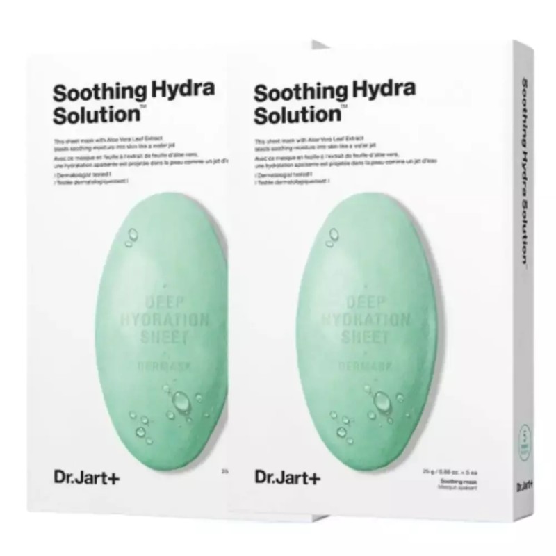 Dr. Jart+ 닥터자르트 마스크팩 수분 수딩 하이드라 솔루션 10매 Dr.