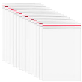 400 Ziplock Bags, Small Plastic Bags with Closure, 7 x 10 cm, Resealable Bags, Plastic Bags, Zip Bags, Ziplock Bags, Packaging Bags, Transparent Small Sealable Bags