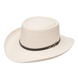 Resistol RSGMBR-2532 Men's Gambler 10X Cowboy Hat, Natural - 7 3/8