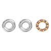 Pack of 10 Miniature Planar Thrust Ball Bearings, High Precision