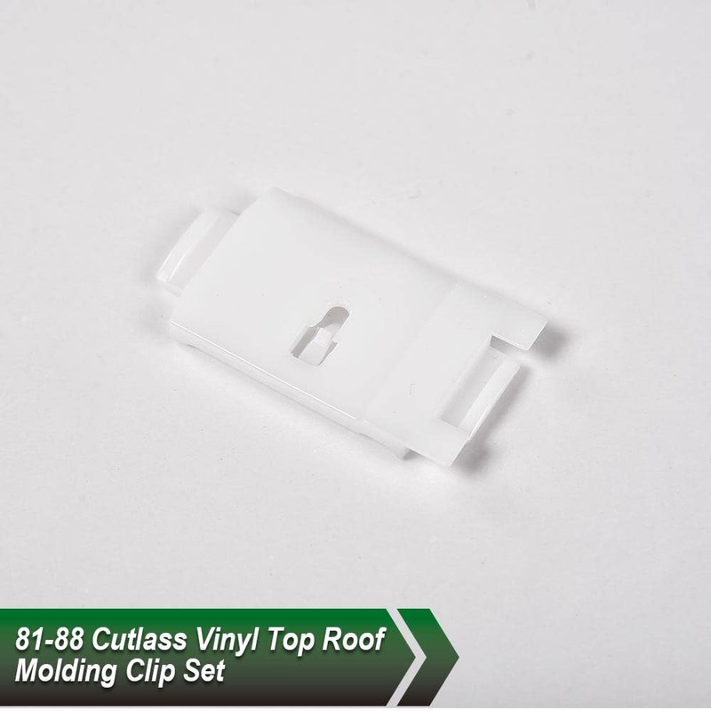 VRracing 28PCS Vinyl Top Roof Molding Trim Retaining Mounting Clip