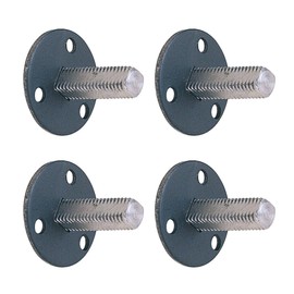 Renovators Supply Manufacturing Dummy Door Knob Spindle 1 in. Dummy Door Handle Spindle with Mounting Hardware Pack of 4
