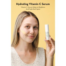 Sonage High Impact Vitamin C Serum:With Hyaluronic Acid | Hydrates & Fades Appearance Of Dark Spots (30 ml)