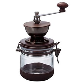 Hario Ceramic Canister Coffee Grinder, Wood