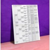 10 Blank Pedigree Charts for Genealogists (8 generations/256 names per