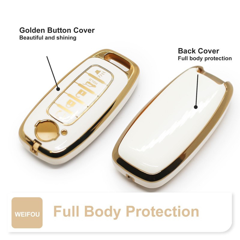 For Nissan Rogue Key Fob Cover 2026, 5 Button Key