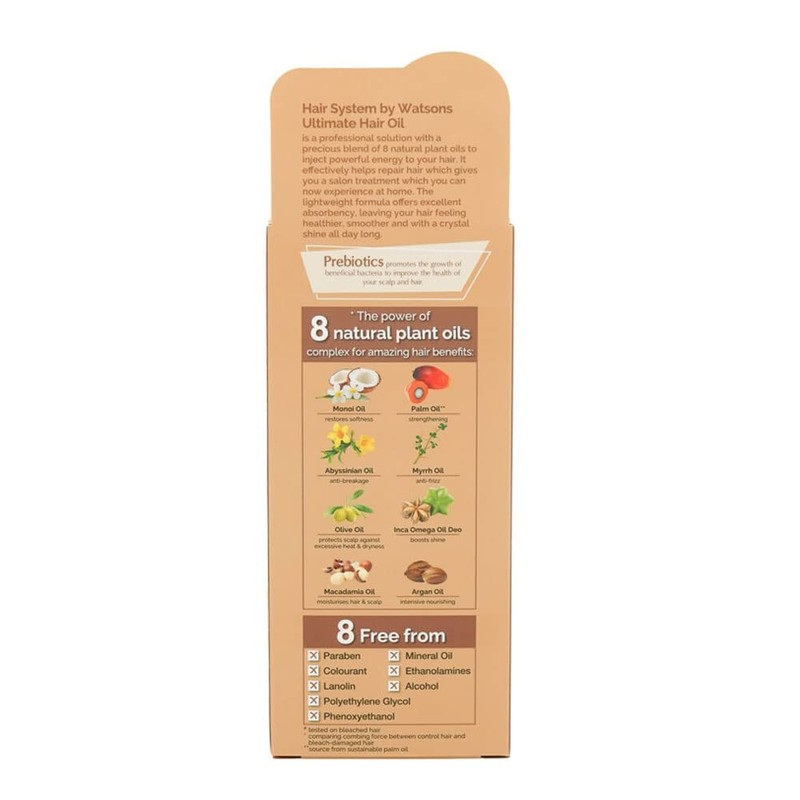 Hair System Hair System Ultimate Hair Oil For Dry, Damaged