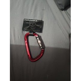 Rock Exotica RockD Auto-Lock (3-Stage) D-Shape Carabiner C2-A