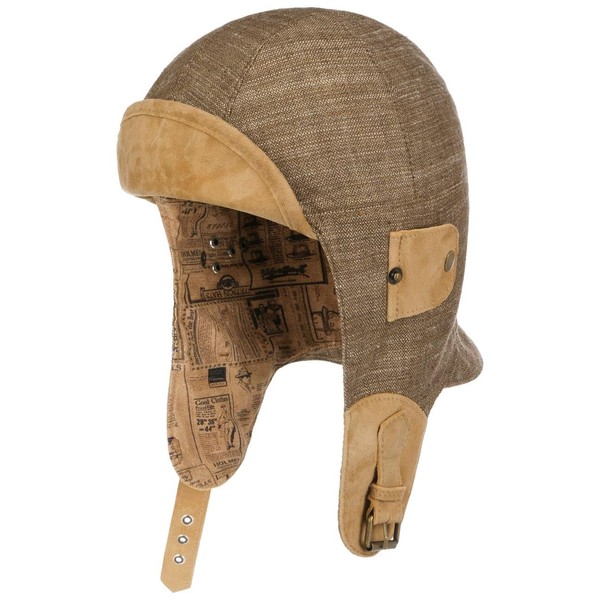 Stetson Convertible Herringbone Aviator Hat, Convertible Hat, Pilot Hat, Women's/Men,