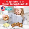 Baketivity Kids Baking Set, Meal Cooking Party Supply Kit for
