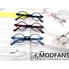 MODFANS Readers for Women and Men,Round Retro Matte Reading Glasses