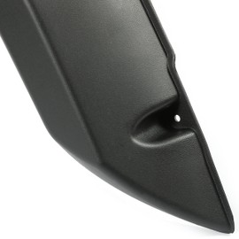 KUAFU Fender Flares Compatible with 2008-2010 Polaris RZR 800 RZR 4 800 RZR 800 S arches extensions 4Pcs Pocket-Riveted Design Wheel Fender Flares Set Front & Rear Black