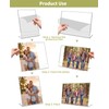 Waaqkid 12 Pack 4x6 / 6x4 Clear Acrylic Photo Frames,