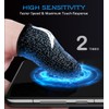 Mobile Gaming Finger Sleeves, Nuozme Finger Sleeves Fit All Mobile