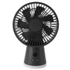 Desktop Fan Portable 5 Speed Power Display Quiet USB Rechargeable