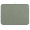 Dish Drying Mat 18x24 For Kitchen Counter Sage Green Absorbent