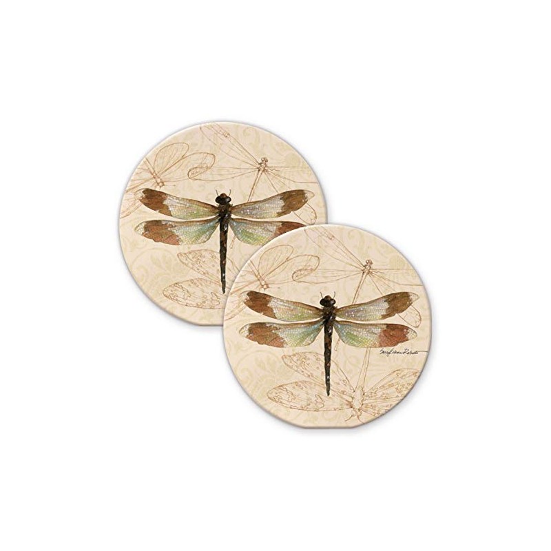 Dragonfly Car Coaster 2 Pack
