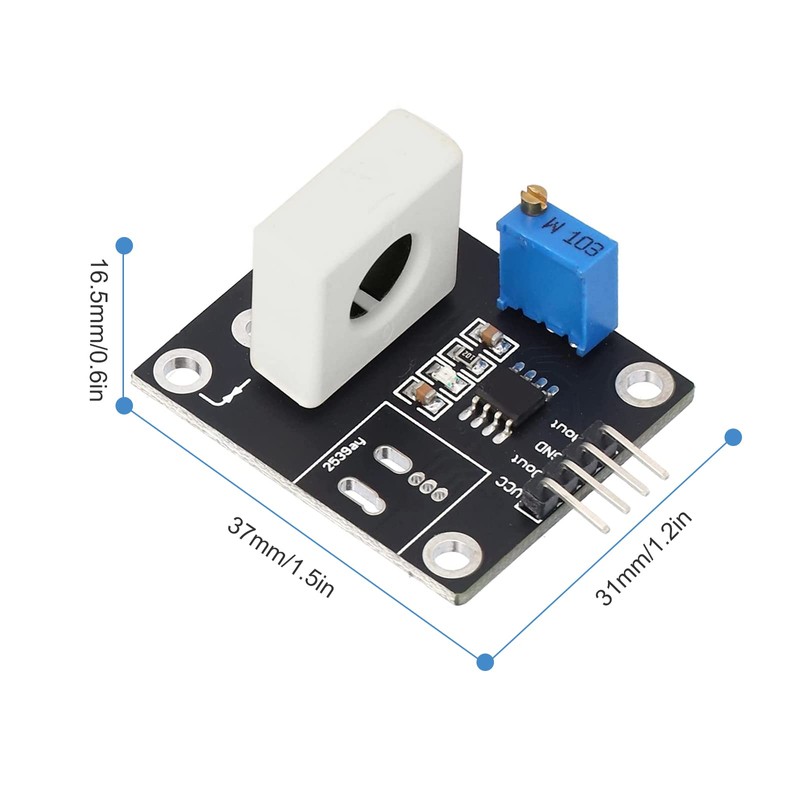 ARCELI DC 5V WCS1700 Hall Current Detection Sensor Module 70A
